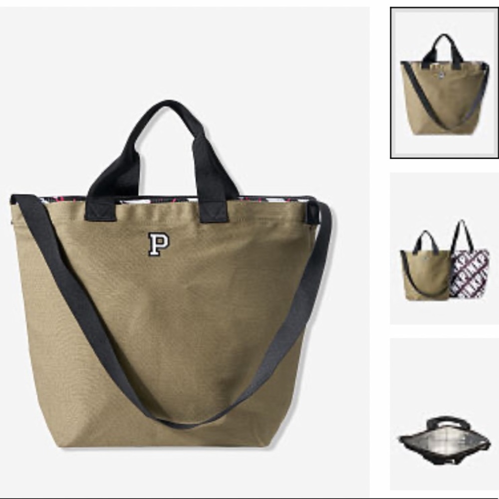VS Pink insulated cooler tote bag